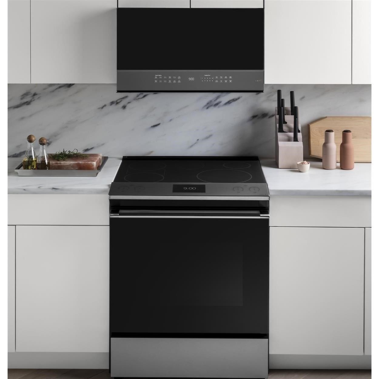 GE Appliances Cafe´™ 2.1 Cu. Ft. Smart OvertheRange Microwave Oven in